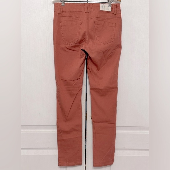 Democracy‎ Womens Peachy Orange Mid Rise Jegging Jeans Size 6 - Picture 2 of 7